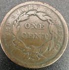 1840  Braided Hair Large Date 1 Cent Coin Circulated