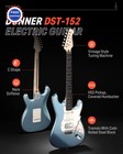 39 Inch Beginner Electric Guitar Kit Hss Pickup Coil Split Accessories Metallic