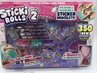 Sticki Rolls Series 2 Wearable Sharable Stickers  600ct  Bracelets Sets Frees h