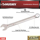 1 4 In  12-point Sae Full Polish Combination Wrench