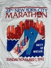 Vintage Single Stitch 1992 Ny New York City Marathon T-shirt M
