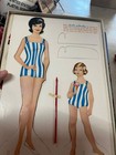New 1960   s Jackie   Caroline Kennedy Magic Wand Paper Dolls Uncut