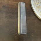 Vintage Gold-toned Handheld Mirror  Brush   And Comb