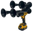 Gatorblast    For Dewalt Battery Quad Air Horn -train  Impact Boss 4 Trumpet Metal