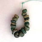 17 Neolithic Neolithique Serpentine Beads - 6500 To 2000 Before Present - Sahara