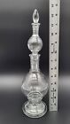 Pharmacy Show Globe 2 Tier  3 Piece  Apothecary Jar Show Globe Glass Display Jar