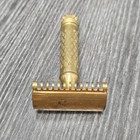 Vintage Gillette Gold Plated Safety Razor 1920 s Antique Shave Razors