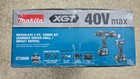 Makita Xgt 40v Max Brushless 2-tool Combo Kit W  2 Li-ion Batteries Gt200d