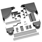 Sliding Gate Kit With Wheel   heavy Duty Fence Frame Kit For Deck Gate   gate