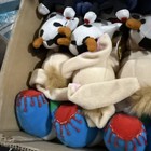 Vintage Meanies Beanies Series 2 Plush - Lot Of 36 - W Tags Factory Retail Box