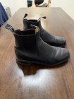 R m  Williams Black Comfort Boots Oil Resistant Sole Us Size 9 Made In Australia