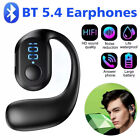 Wireless Headphones Earphones Bluetooth 5 4 On Ear Sport Gym Earbuds With Mic