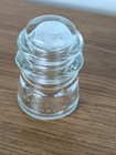 Vintage Hemingray Clear Glass Insulator Made In U s a  5-56 Power Line