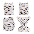 U Pick Alvababy Baby Cloth Diaper Easy To Use Reusable Baby Nappy Diaper With