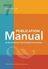 Publication Manual Of The American Psychological Association  read Description 