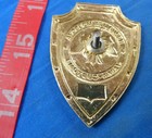 Moldova Police Customs Officer Hat Badge 2-1 4  Metal  Eastern Europe