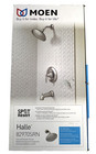Moen Halle 82970srn Posi-temp Tub Shower Faucet Set W Valve  Brushed Nickel Read
