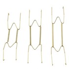 5 Sizes Wall Display Invisible Dish Hangers Adjustable Plate Spring Holder