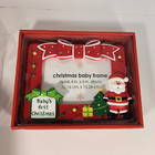 Baby s 1st Christmas Picture Frame Little Wonders New Open Box 4inx6in Photo