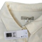Outerknown Women s Corduroy Long Sleeve Jumpsuit Pants White Cream Size L