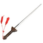 Sword Swallowing Illusion Close Up Street Magician Real Magic Trick Props F