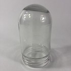 Vtg Nos P g  Co  Industrial Explosion Proof Light Fixture Domed Glass Globe