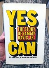 Sammy Davis Jr  Autographed Book-- yes I Can -1965 First Edition-rat Pack Member