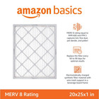 Merv 6-pack  8 Ac Furnace Filters  Removes Dust  Electrostatic  Allergy Cont Ob