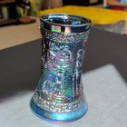 Fenton Carnival Art Glass Beer Stein Mug  Embossed Multicolor 16 Oz 1980s