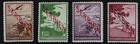 1941 Serbia Ww Ii  German Occupation Complete Air Mail Set Mint    229 00