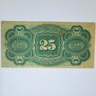 1863 Fractional Currency 25 Cent  Us Note 4th Issue High Grade Civil War  sa35