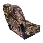 Wise Camouflage Boat Seat - Low Back Fold Down  Mossy Oak Break Up Country
