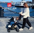 Gb Pockit Air All Terrain Ultra Compact Lightweight Travel Stroller Black