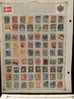 Denmark 1874-1960 s Collection  6 Pages  Front And Back  Used 