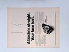 1968 Norelco Tripleheader Shaver Vintage Shaving Print Ad Life Nov 15