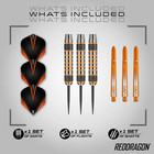 Amberjack Tungsten Darts Set With Darts Flights   Dart Stems  shafts      Professi