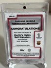 2022-23 Topps Merlin Uefa - Match Ball Signatures Ousmane Dembele  mbs-od