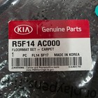 2021-25 Kia Sorento Oem Black Carpet Floor Mat Set R5f14 Ac000     5 Piece