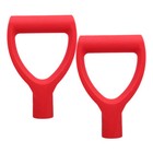  2pcs Plastic Spade Handle Shovel Handle Snow Shovel Replacement Handle Garden