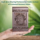 Cremation Urns For Human Ashes Adult Male Female Wooden Hummingbird Urns Box