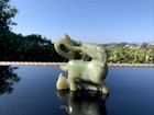 Antique Chinese Carved Jade Goat