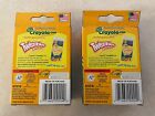 Lot Of 2 Crayon 24 Pk Crayons With Retired Dandelion Color Collectible 2006 New