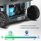 Yellow Jacket Car Refrigerator 52 Quart Portable Freezer Electric Cooler 12 24v