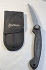 Gerber Exchange-a-blade Folding Camping Saw  with Extra Blade  And Sheath