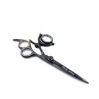 360   Swivel Handle Hair Cutting Scissors     Professional Salon Barber Shears