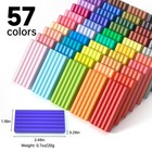 Polymer Clay Kit  57 Colors Oven Bake Clay For Kids With 19 Carving Tools And   