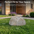Small Fake Rock Cover  Gray Artificial Landscape Rocks