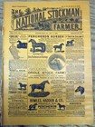 1889 Newspaper With The Oklahoma Land Rush By Whites To Indian Territory