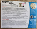 Frontline Plus For Medium Dogs 23-44 Lbs  3 Dose - Genuine Frontline 