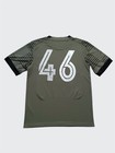 Ac Milan 2022   23 Soccer Jersey Men   s Small Green Training third Kit Shirt Block